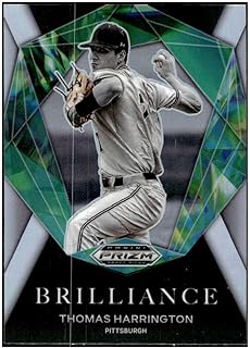 THOMAS HARRINGTON RC 2022 Panini Prizm Draft Picks Brilliance Silver #7 ROOKIE NM+-MT+ MLB Baseball Pirates