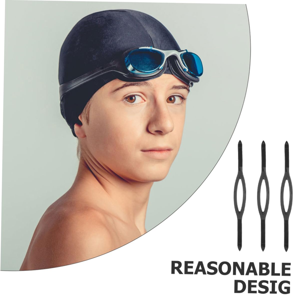 BESPORTBLE 12 Stk Ersatzband Für Taucherbrille Riemen Für Schutzbrillen Schwimmglasband Schwimmbrillenband Schwimmbrillenbänder Elastisches Brillenband Zubehör Kieselgel Abnehmbar