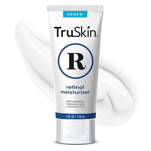 TruSkin - Hidratante facial con retinol, potente hidratante facial antienvejecimiento para mujeres con retinol, ácido hialurónico y vitamina E,