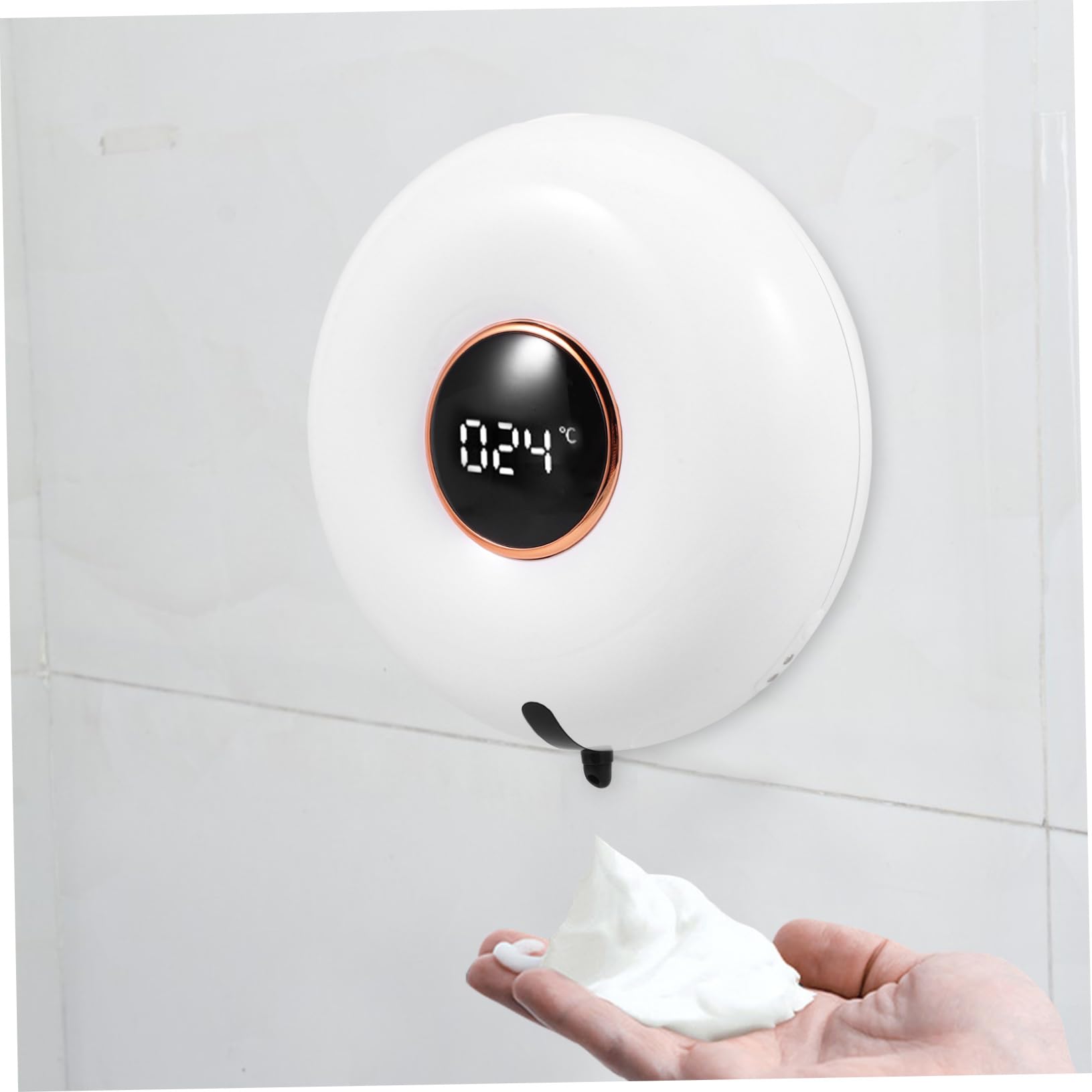 Erogatore Sapone Automatico 280ml in PC Bianco Rilevatore