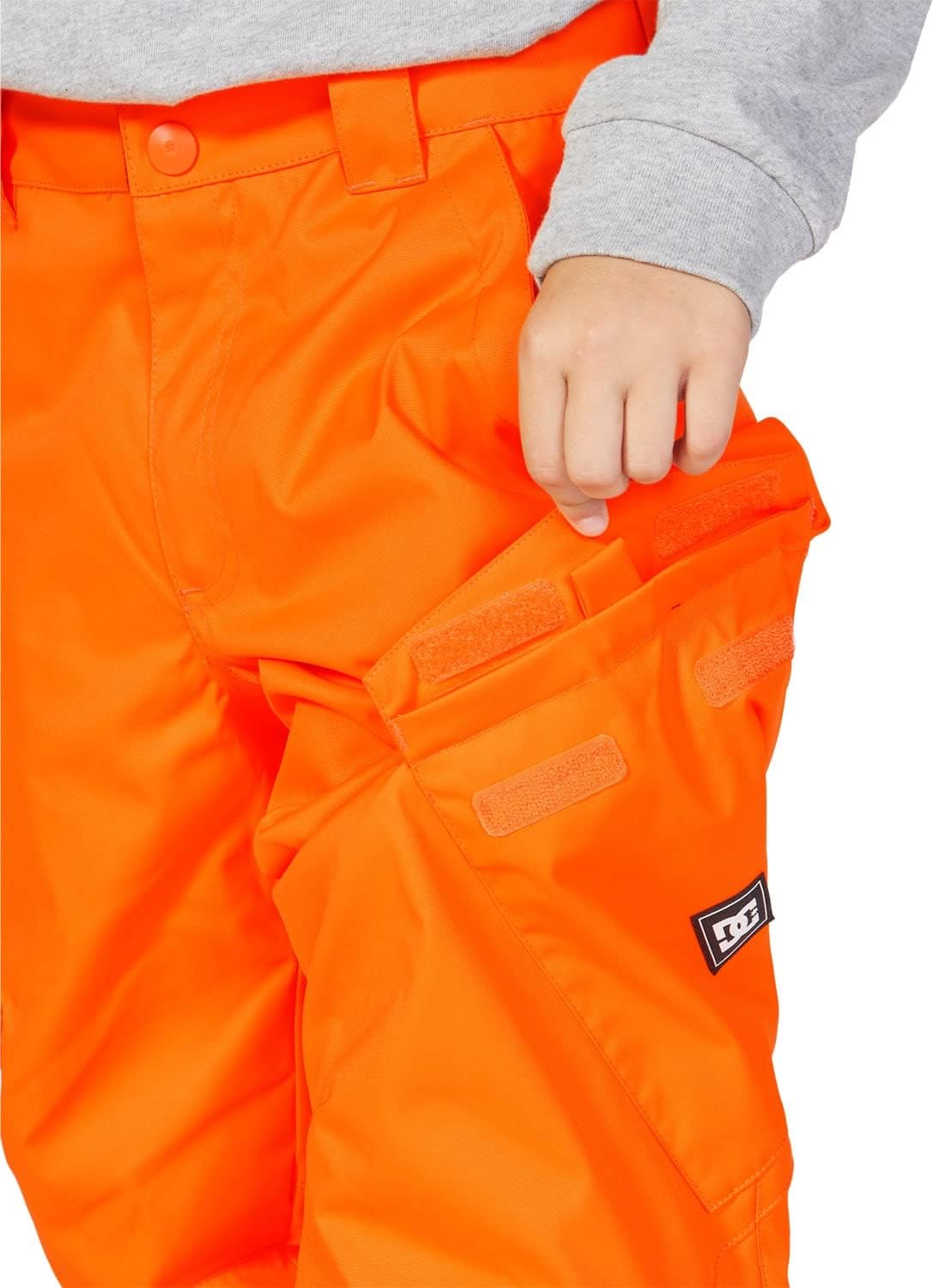 DC Banshee Kids Snowboard Pants Orange Popsicle Sz L (14)