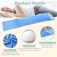 Vista 5 de KAVIL Lumbar Support Pillow for Sleeping Lower Back Sciatic Nerve Pain Relief Lumbar Roll for Office Chairs & Bed Body Pain Relief Side Sleeping