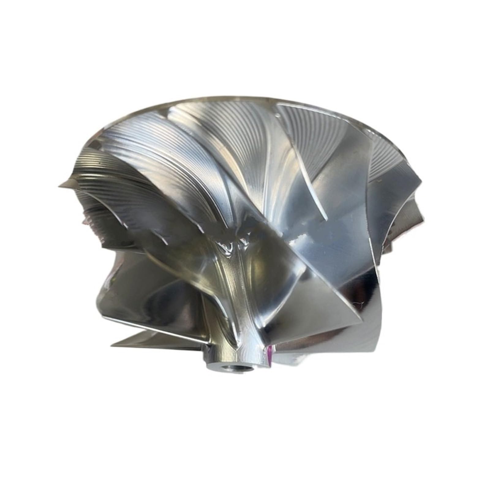 RHF5 adelante 46,50/60,00mm 7 + 7 cuchillas turbocompresor fresado/aluminio 2618/rueda compresor billet SUPERBACK: 4,5 Actuador turbo,Turbocompresor