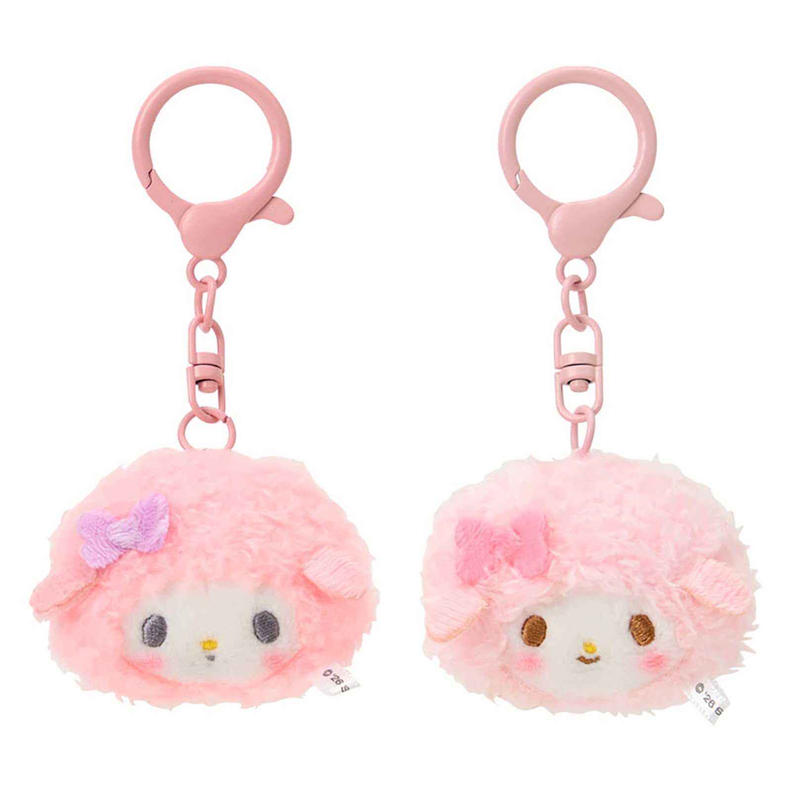 Sanrio 660931 Mini Mascot Keychain, Set of 2 (Matching Niko), My