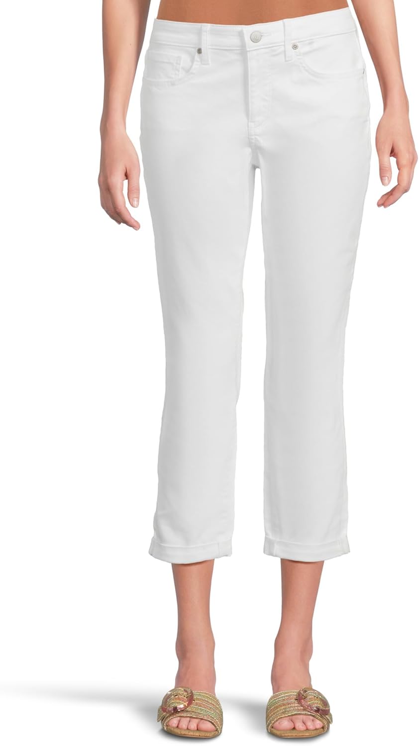 NYDJ Women's Petite Margot Girlfriend Jeans