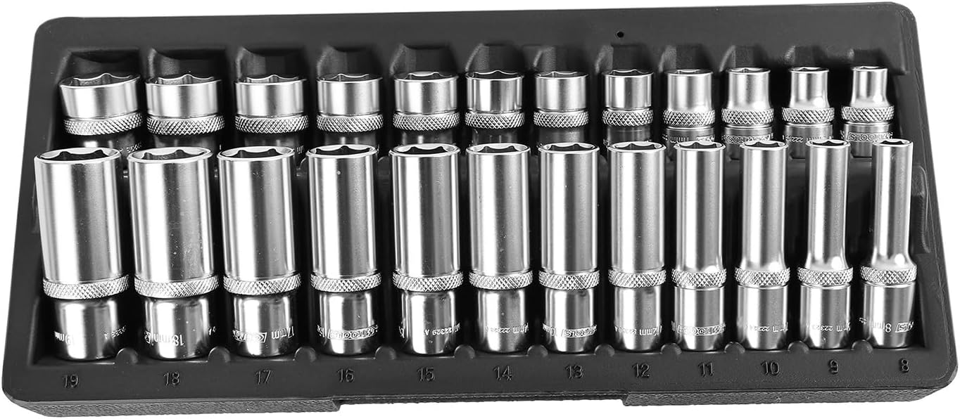 OEMTOOLS 22963 24-Piece Metric Socket Set
