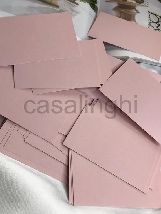 Karışık Renkli Mesaj Kartı 50'li Set 5 Farklı Renk Tek Taraflı Yazılabilir Not Kartı 8x5 cm Tebrik Hediye – bisaccia