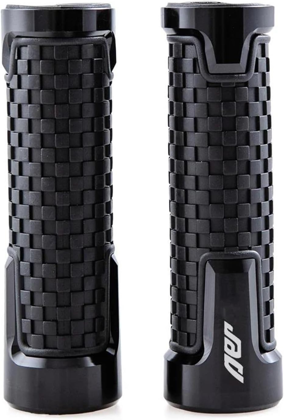Motorcycle handlebar grips Handlebar Handle Bar Grip 7/8" 22MM Motorcycle Accessories For Y-AMAHA Aerox 155 Aerox155 2017 2018 2019 2020 2021 2022 2023 2024(Black- Silver)