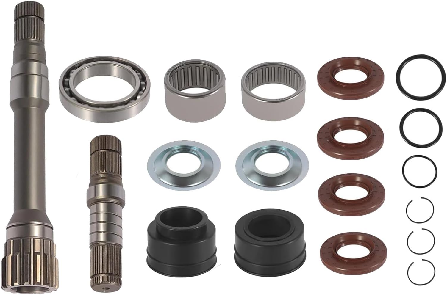 - 68146594AB Front Differential Axle Intermediate Shaft Kit Compatible with 2012-2021 Dodge Ram 1500 Inner Shaft
