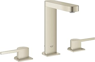 GROHE 20302EN3 Plus 8â€³ Widespread Two-Handle Bathroom Faucet L-Size, Brushed Nickel InfinityFinish