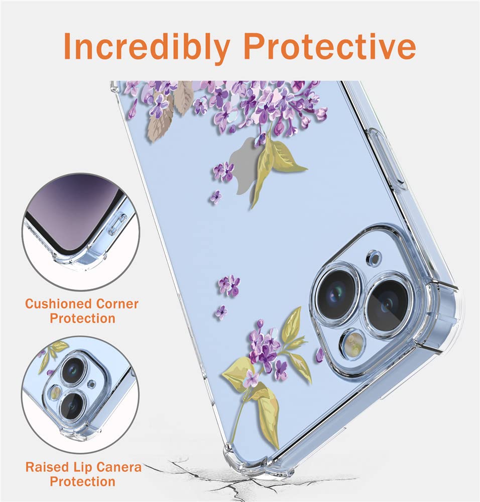 HAOYE Cover TCL 403 Antishock Trasparente - Doppio Strato PC+TPU, Protezione Militare 360°