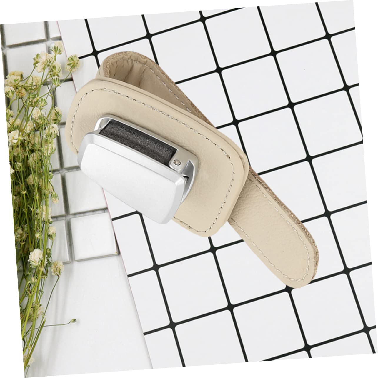 SOLUSTRE 3 Pezzi Clip Per Occhiali Per Visiera Auto Supporto Per Visiera Auto Per Occhiali Da Sole - Materiale Pulsante Universale
