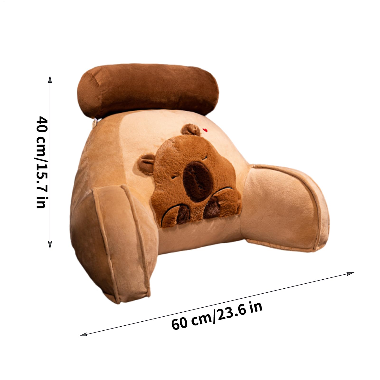 Poduszka Do Łóżka Z Oparciem Capybara Design Ergonomiczna Podkładka