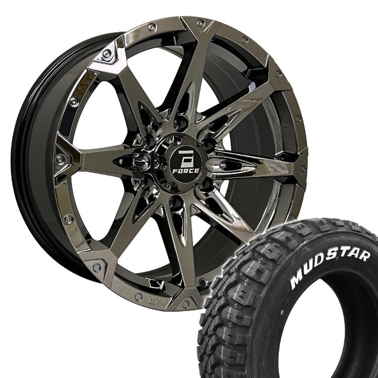 Amazon.co.jp: タイヤホイール4本セット FORCE DENALI 18×8.0J 6/139.7