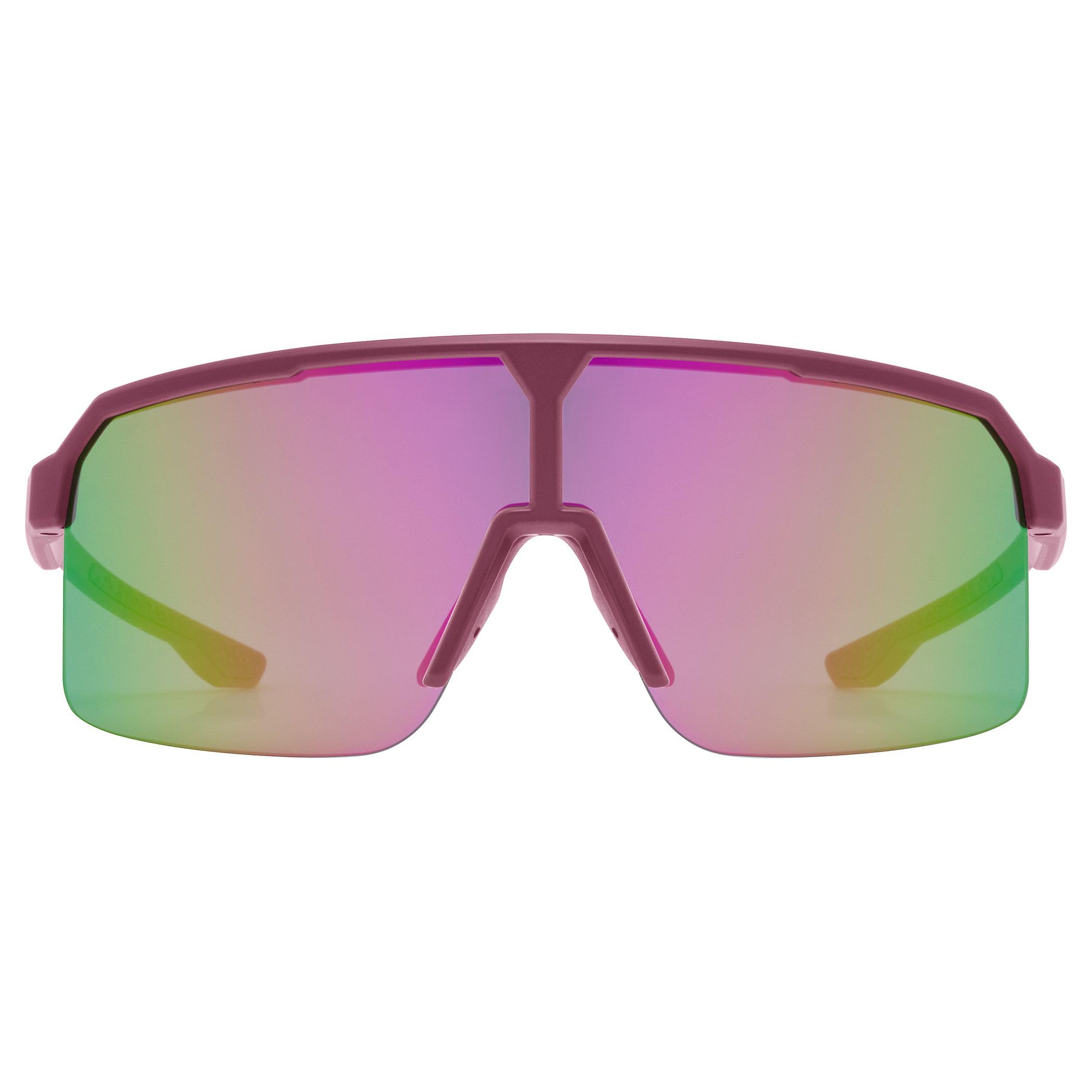 uvex ramp, okulary sportowe unisex-dorosły, burgundy matt/mir.rose, one size
