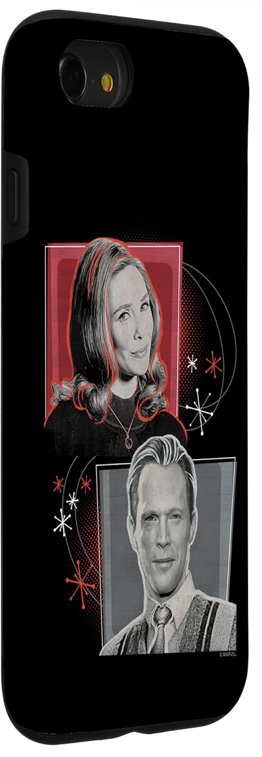 iPhone SE (2020) / 7 / 8 Marvel WandaVision Wanda & Vision Retro Box Ups Case