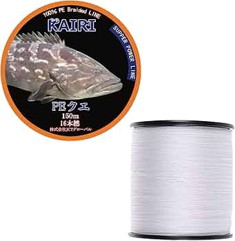Amazon.co.jp: PEライン 40号 クエ モロコ アラ 道糸 大物 16本
