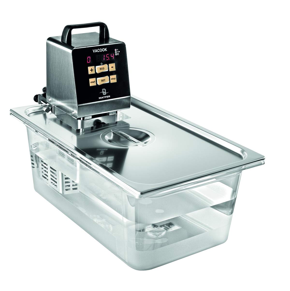 PEGANE Couvercle GN 1/1 en INOX pour thermoplongeur
