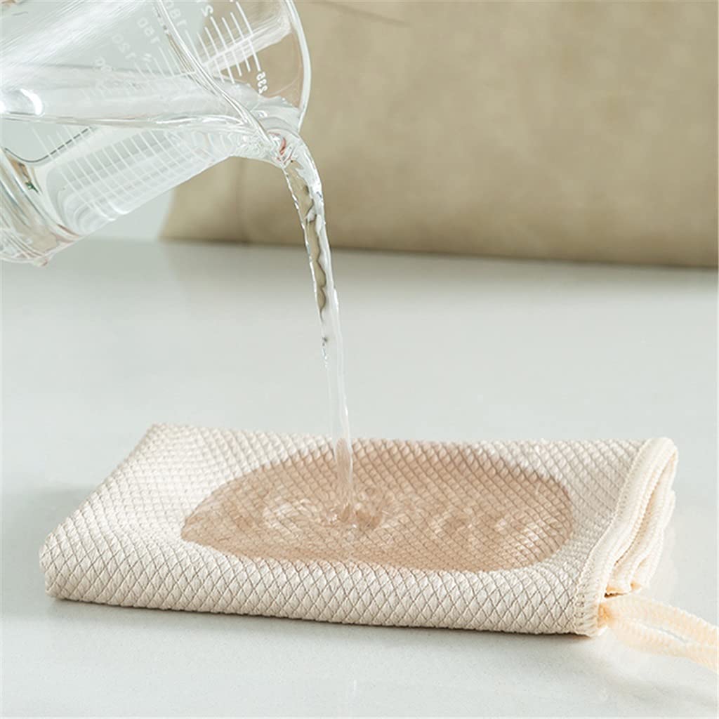 RWRAPS Paño de Limpieza de Colores Mezclados, Suministros de Cocina para Lavar Platos, paño de Cocina Absorbente de Doble Cara, Herramienta de Cocina Suave, 10 Uds.