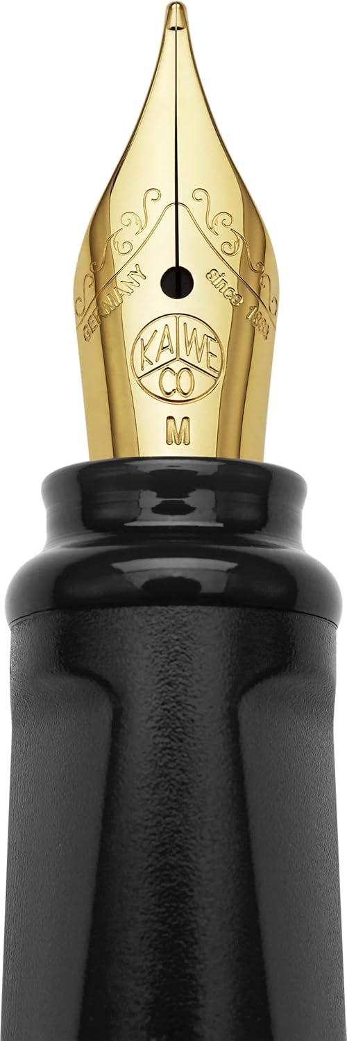 Moleskine x Kaweco, Fountain Pen, Medium Nib, Black with Blue Ink