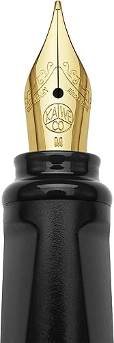 Miniatura 5 de Moleskine x Kaweco, pluma estilográfica, punta media, negro con tinta azul