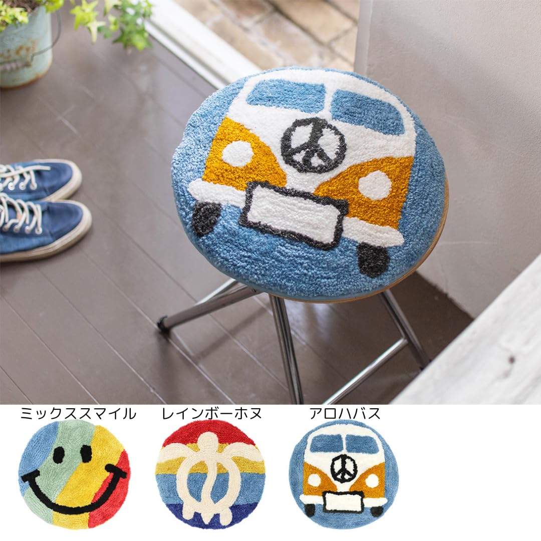 スマイルチェア　クッション Amazon.co.jp: チェアパッド ミックススマイル 直径約33cm チェア