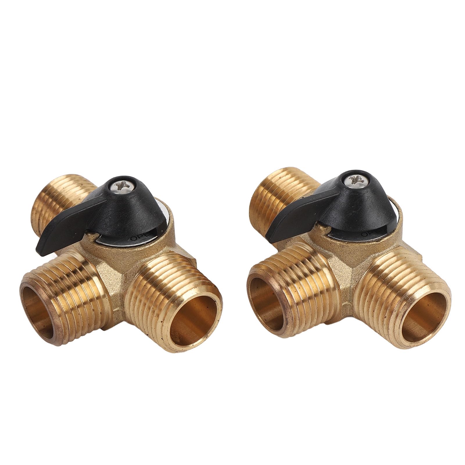 KIMISS Kit Bypass Scaldabagno per, Struttura Robusta, Tubo Rinforzato in Ottone 12 Pollici