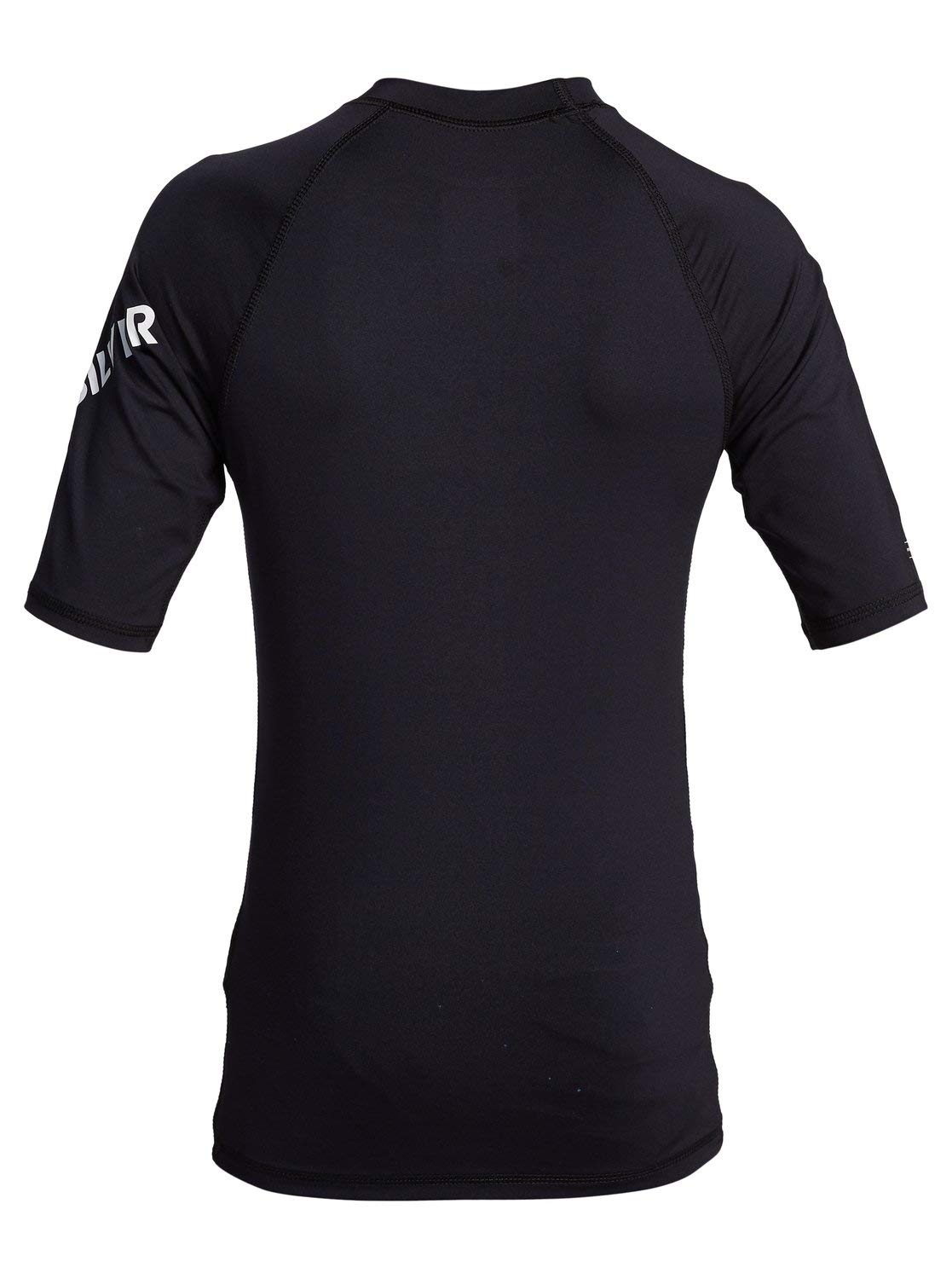 Quiksilver Boys Time Short Sleeve Youth Rashguard Surf Shirt