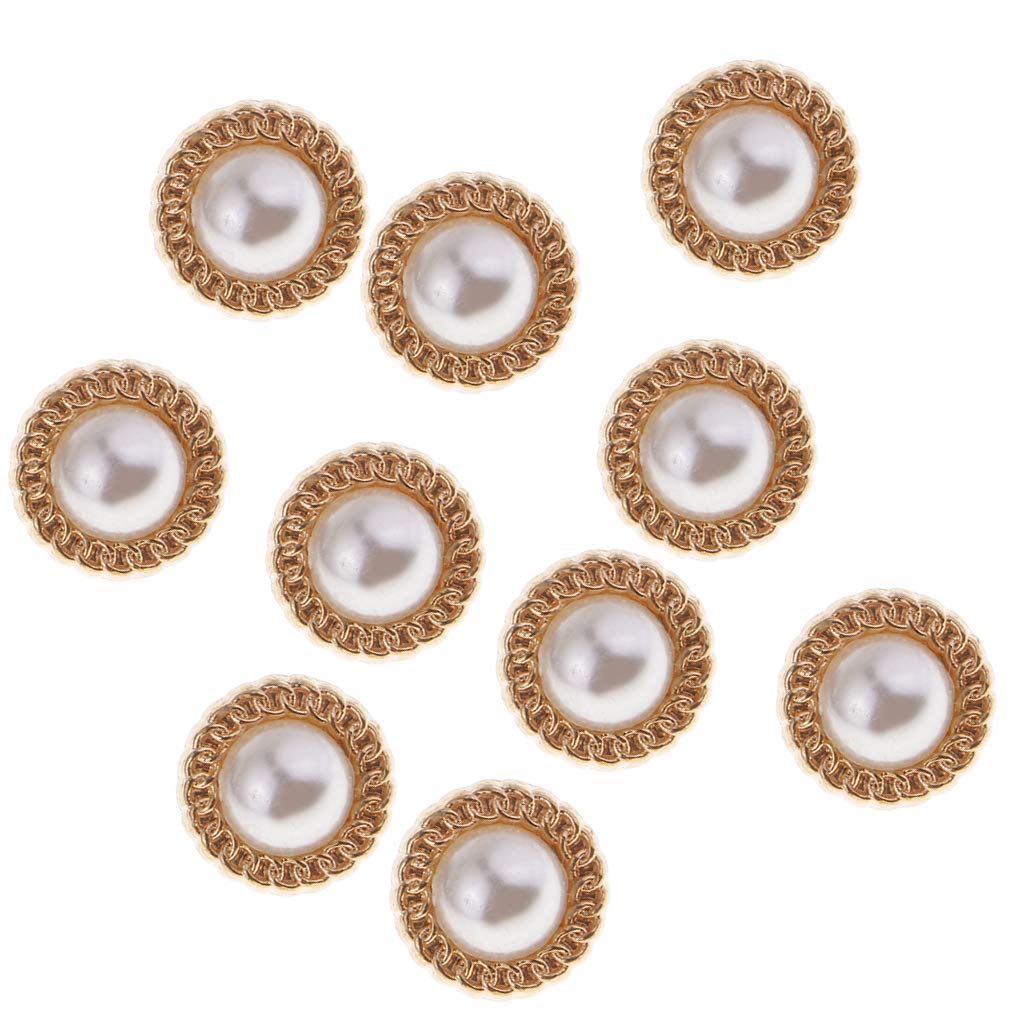 Boutons perle F Fityle en plastique résistant pour loisirs créatifs