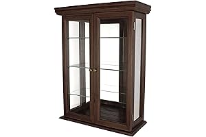 Design Toscano BN2430 Country Tuscan Wall Curio Display and Storage Cabinet