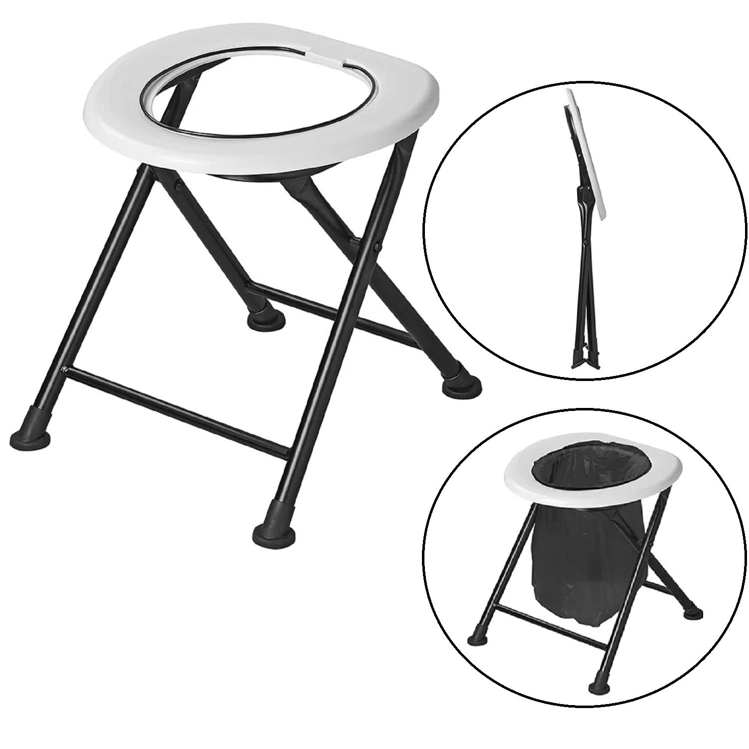 PROPLUS Toilettes de camping pliables 370411