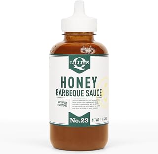 Lillie's Q Honey BBQ Sauce - Gourmet Sweet & Tangy, Gluten-Free, No HFCS or GMO (15 oz, 2-Pack)