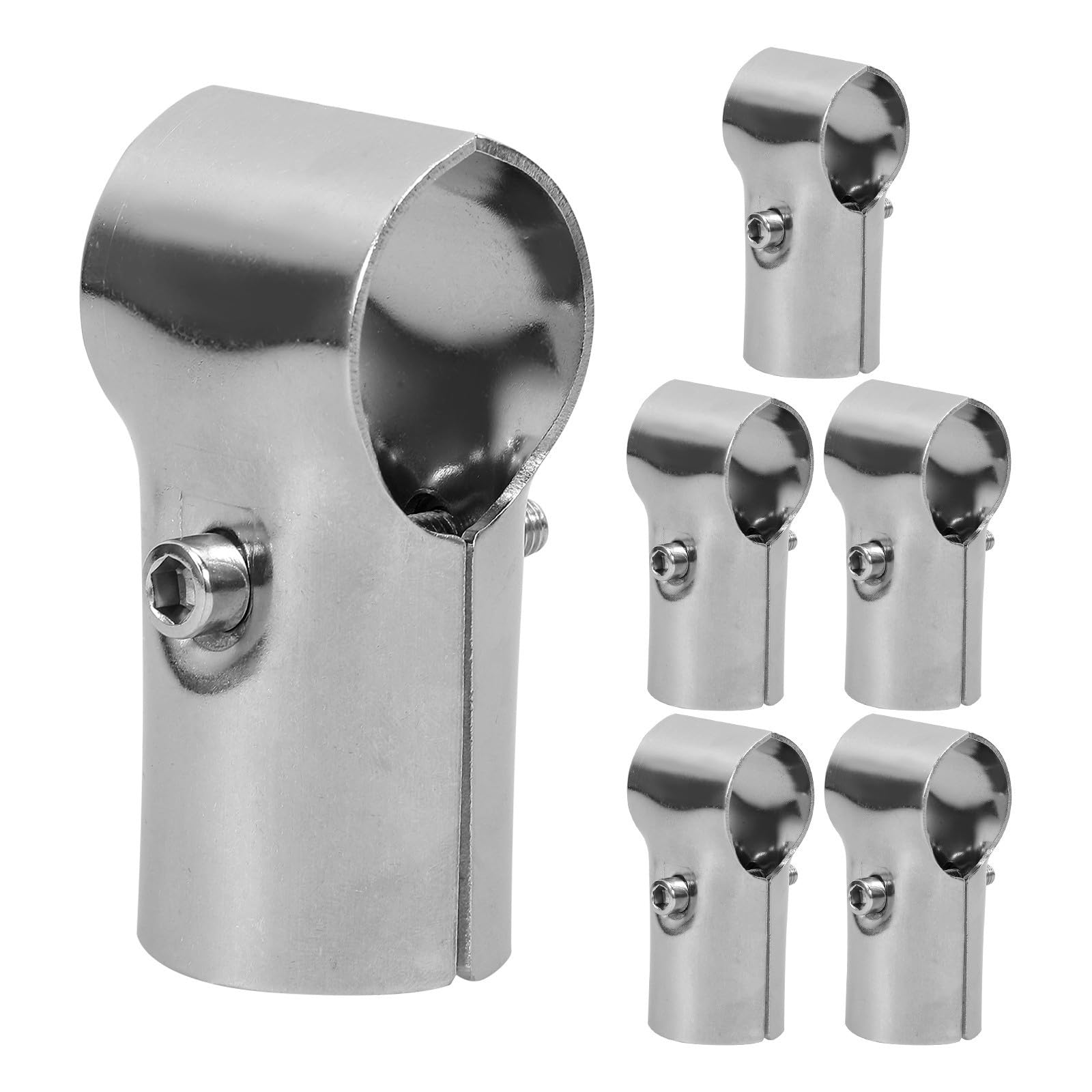 Connecteur à pince en acier inoxydable 6pcs pour étagère robuste
