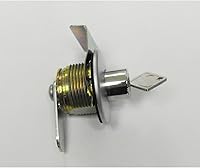 Vista 4 de Adrian Steel 28333-0, Conjunto de cilindro de bloqueo de botón y llave para cajas de herramientas