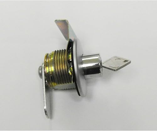 Miniatura 4 de Adrian Steel 28333-0, Conjunto de cilindro de bloqueo de botón y llave para cajas de herramientas