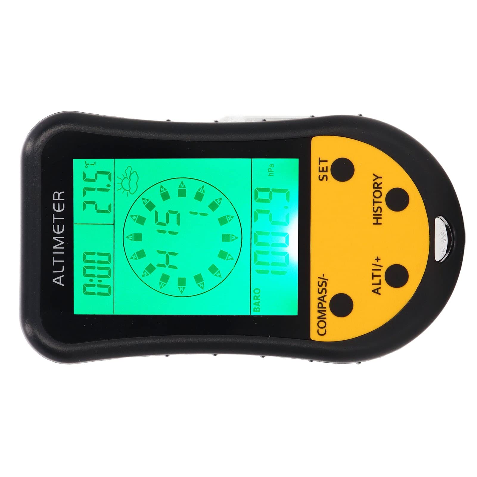 Thermomètre Numérique Baromètre Altimètre Multifonctionnel Handheld 8