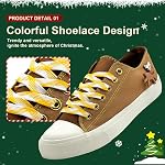 Women’s Men’s Canvas Sneakers Low Top Shoes for Women Men Classic Lace Up Canvas Sneakers Fashion Walking Running Sneakers Casual Tennis Shoes Lightweight Comfortable