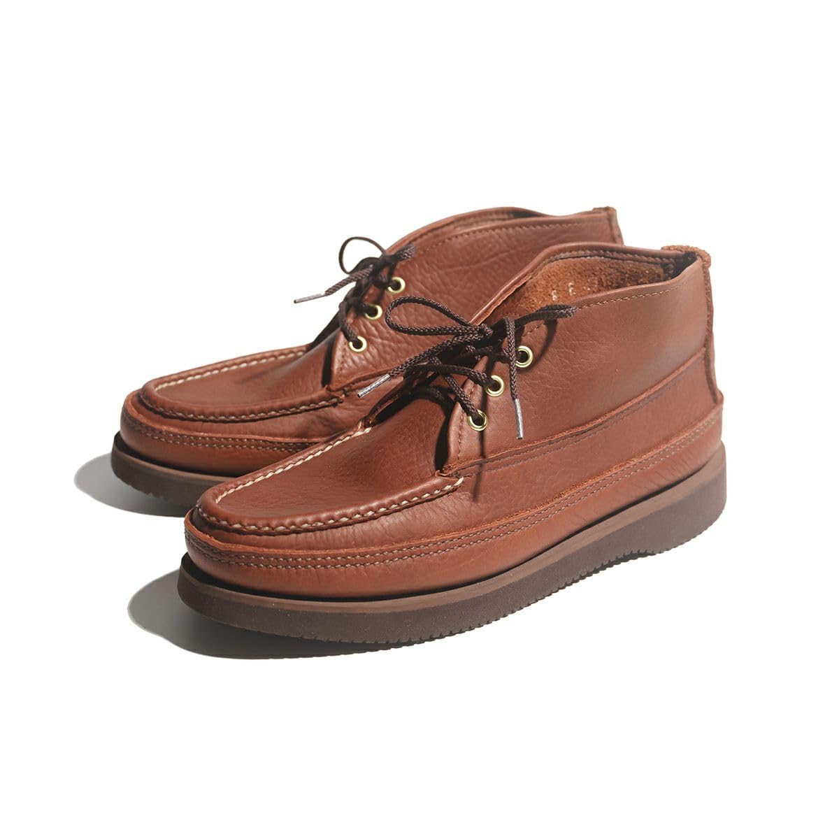 ラッセルモカシン スポーティングクレーチャッカ 26cm ブラウン USA製 RUSSELL MOCCASIN ラッセルモカシン スポーティングクレー