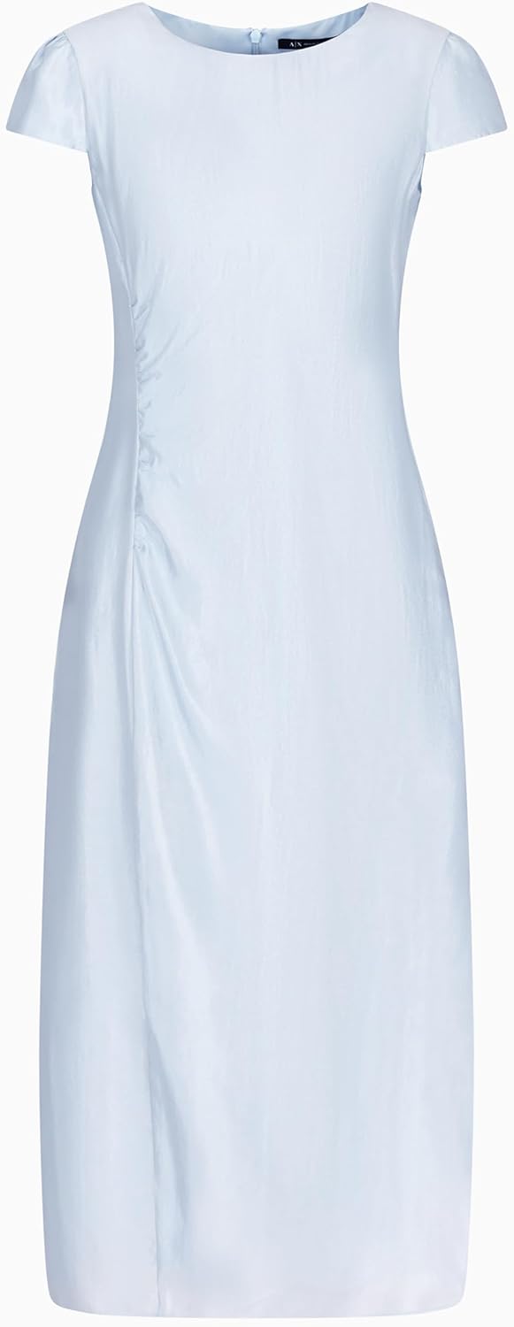 Armani Exchange Women's Cap Sleeve Dress with Slit - Image 3