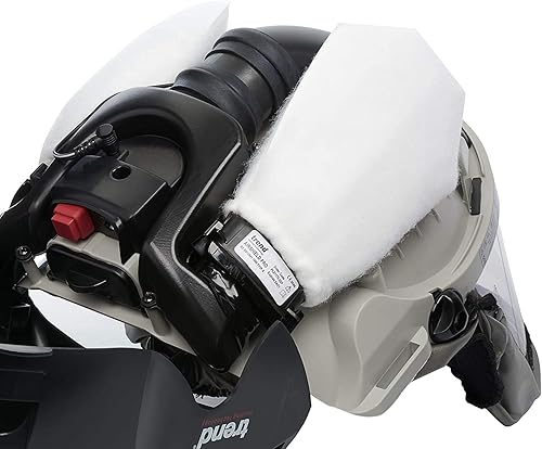 Miniatura 3 de Trend Airshield Pro - Protector de cara completa, protector contra el polvo, máscara de circulación de aire con pilas para carpintería