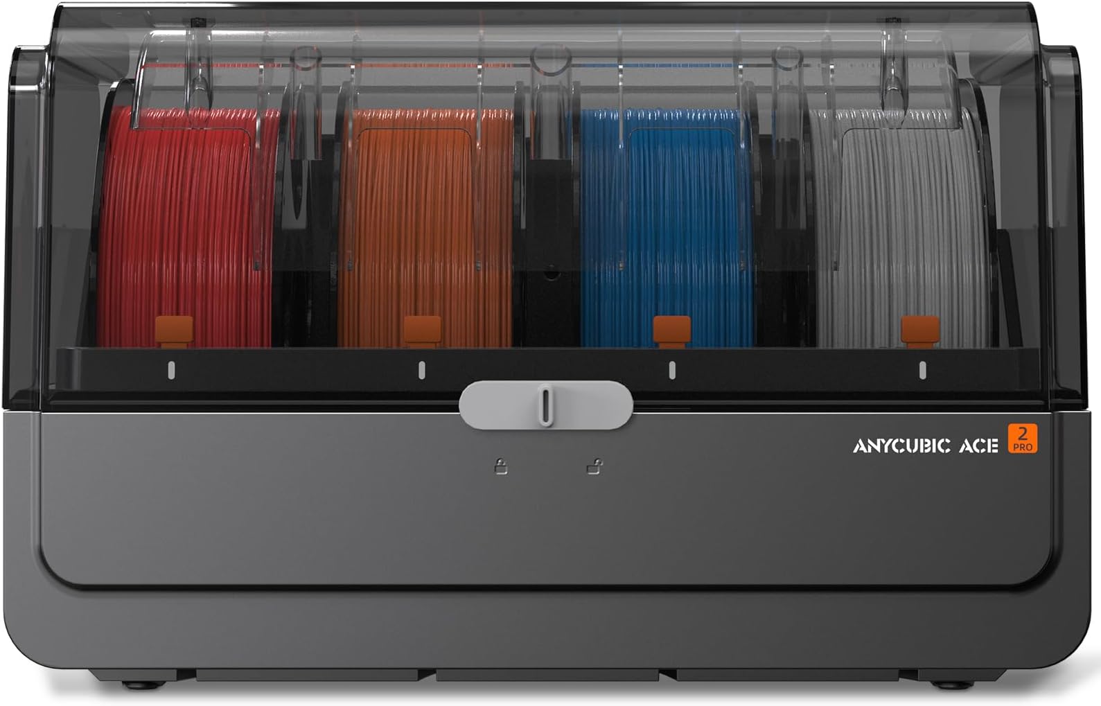 ACE 2 Pro 3D Printer Filament Dryer Box, Compatible with Anycubic Kobra S1 and Kobra X,Multicolor Printing with 65°C Active Drying & 4 Brushless Motors, Auto-Resume & Runout Detection
