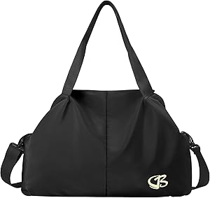 Sports Duffle Bag Women Small, 45x27x20 cm, with Wet Compartment, Sports Gym Tote Bags, Overnight Weekend Travel Bags