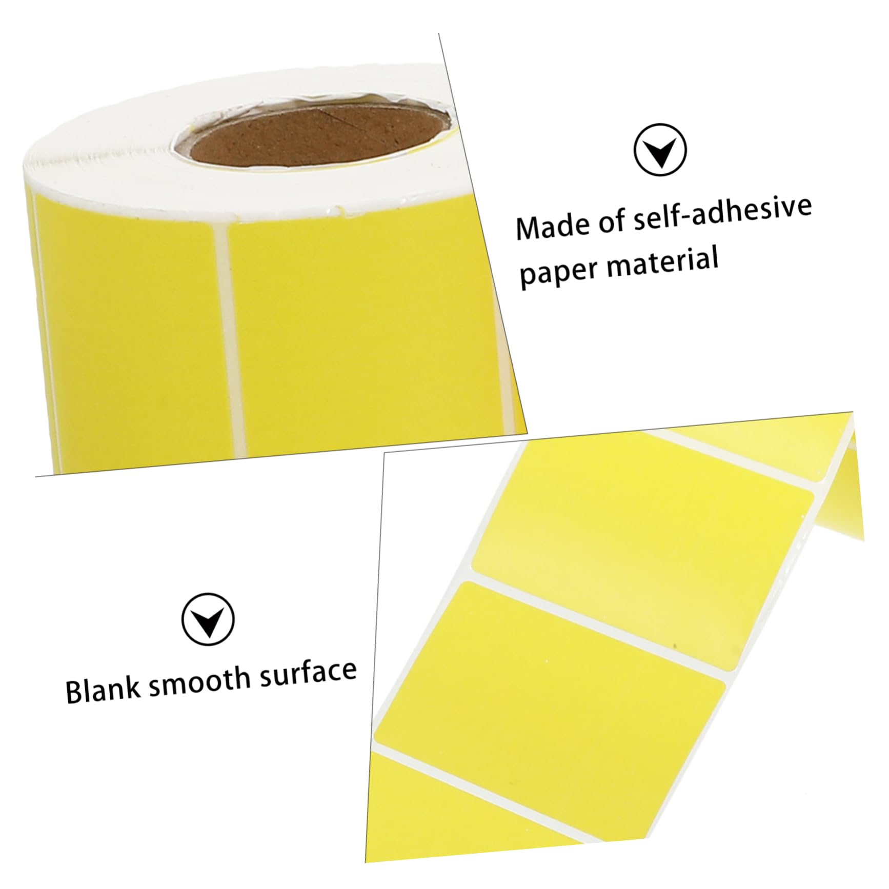 PLAFOPE 4 Rollen Thermopapier-etiketten 800 Aufkleber Ölfest Für Haushalt Und Büro