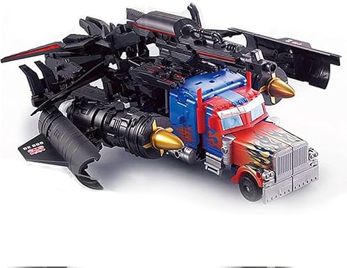 Vista 3 de Transformador Jet Power Optimus PrimeJet Optimus Película 2 Autobots Cabeza de Camión Modelo Robot Juguete Coche Figura de Acción Cumpleaños Versión