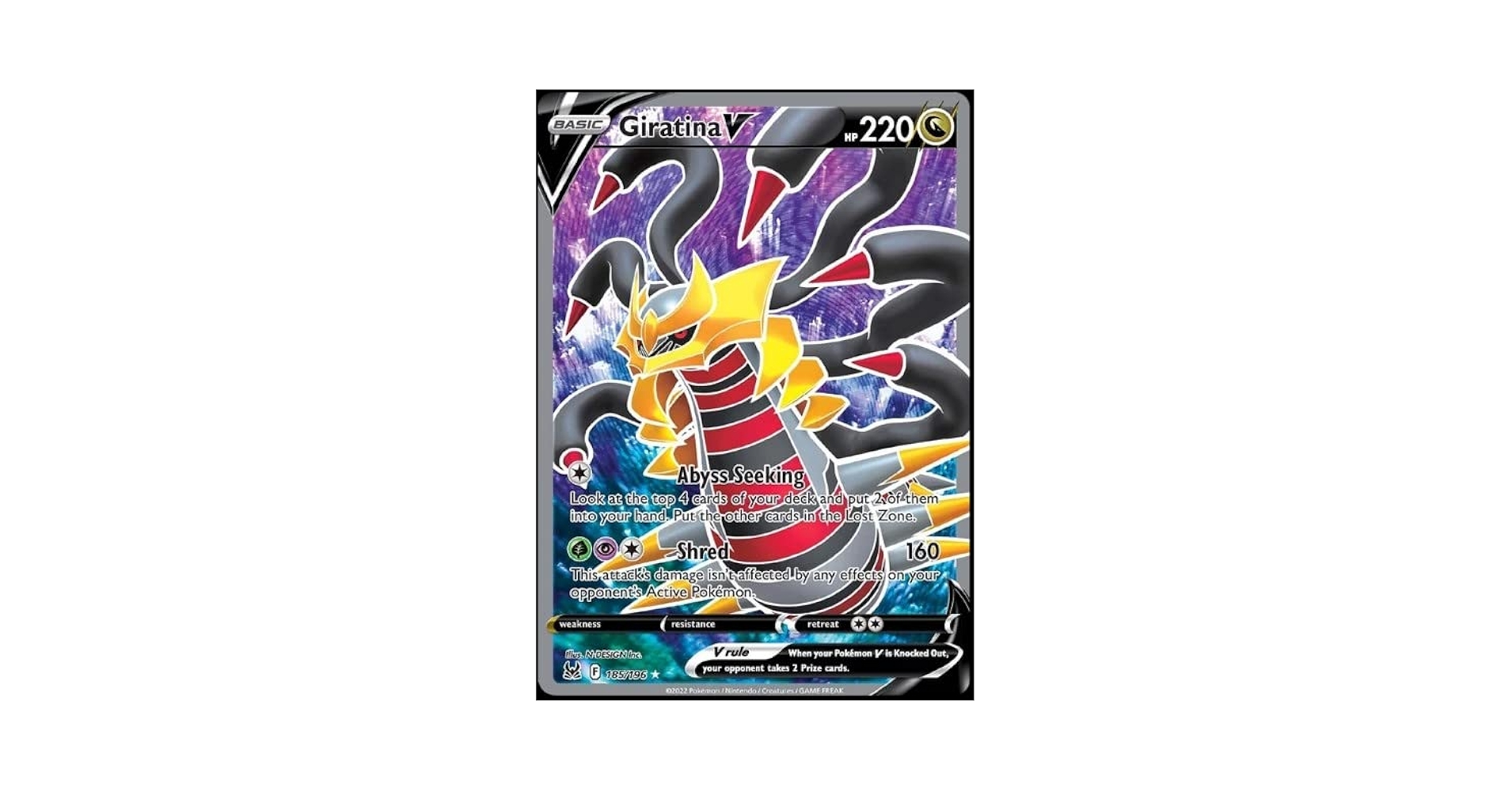 ギラティナ V SA PSA10 Giratina (English OK) Pokemon Card PSA10 Giratina V SR | eBay