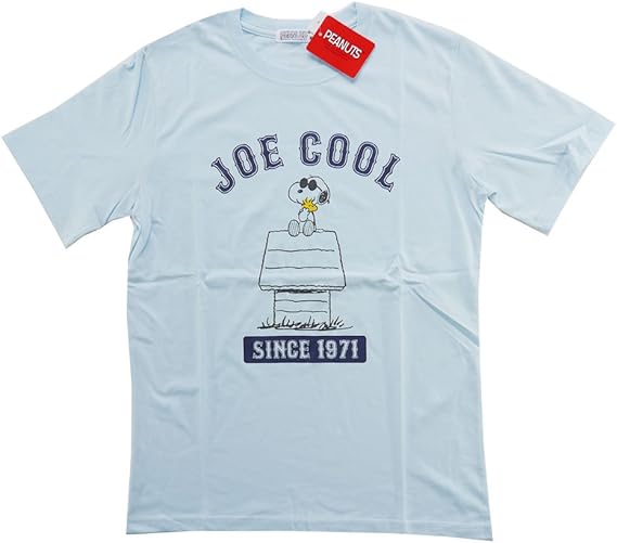 Amazon Peanuts スヌーピー プリント 半袖 Tシャツ サングラス キャラクター S11 70b Tシャツ カットソー 通販