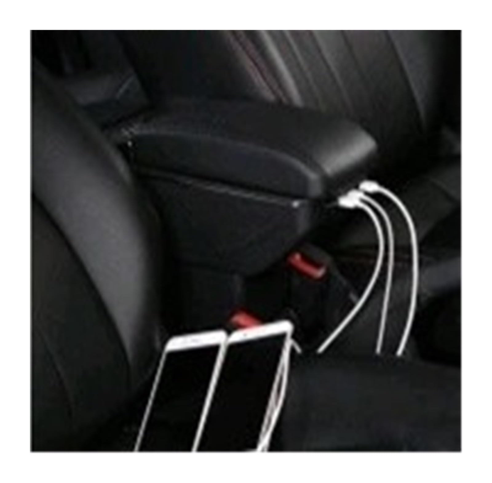 BYHGFDEA Armrest Storage Box For Citroen For C4 2004-2023 Armrest Box Center Console Central Store Content