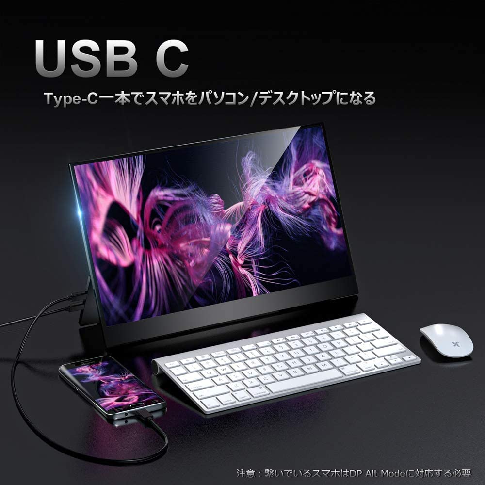 Amazon.co.jp: モバイルモニター/モバイルディスプレイ/cocopar 15.6