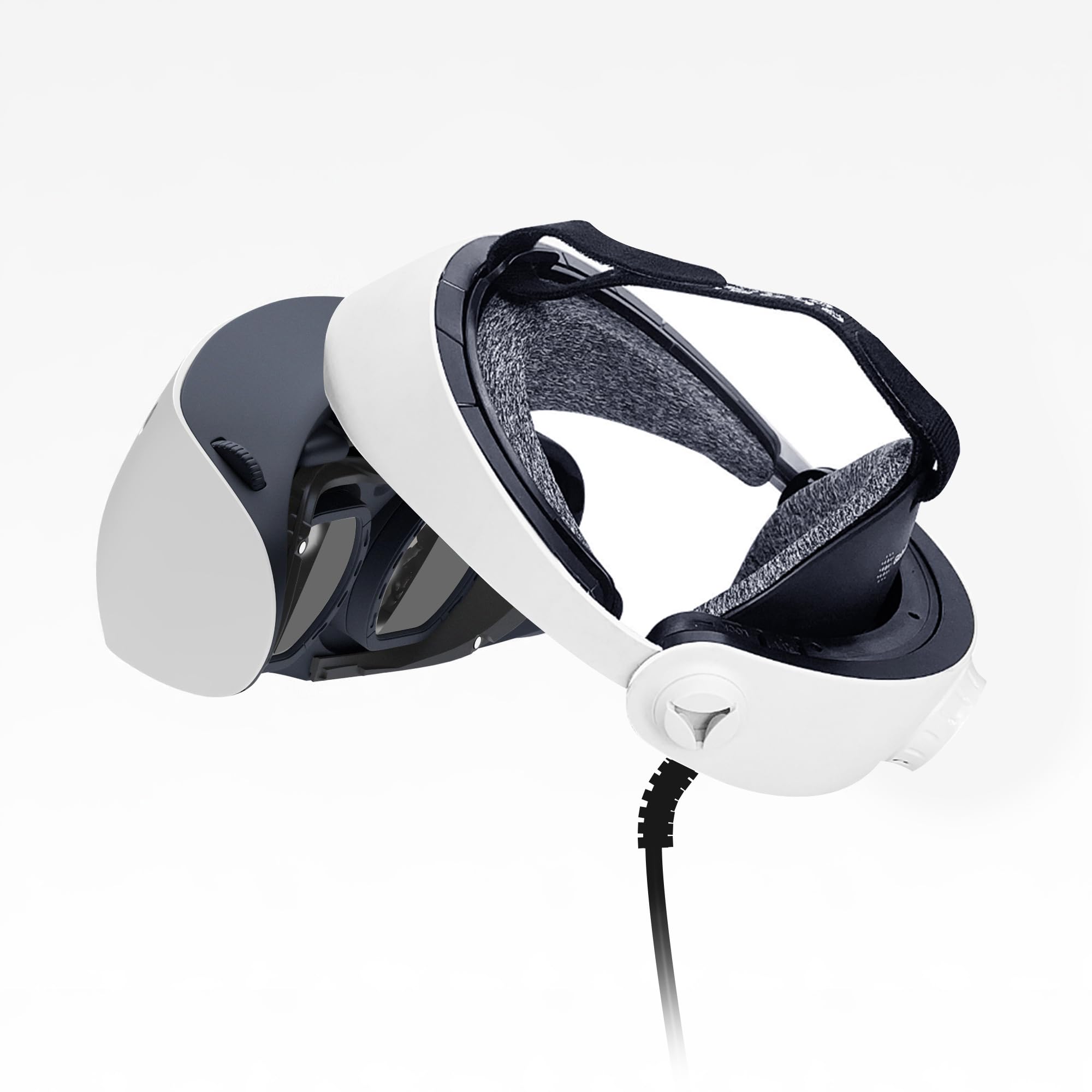 Globular Cluster FIVR2 Cadre d'interface faciale magnétique pour PS VR2 – Changement facile en mode visage ouvert – Pas de pression sur les joues ou le nez