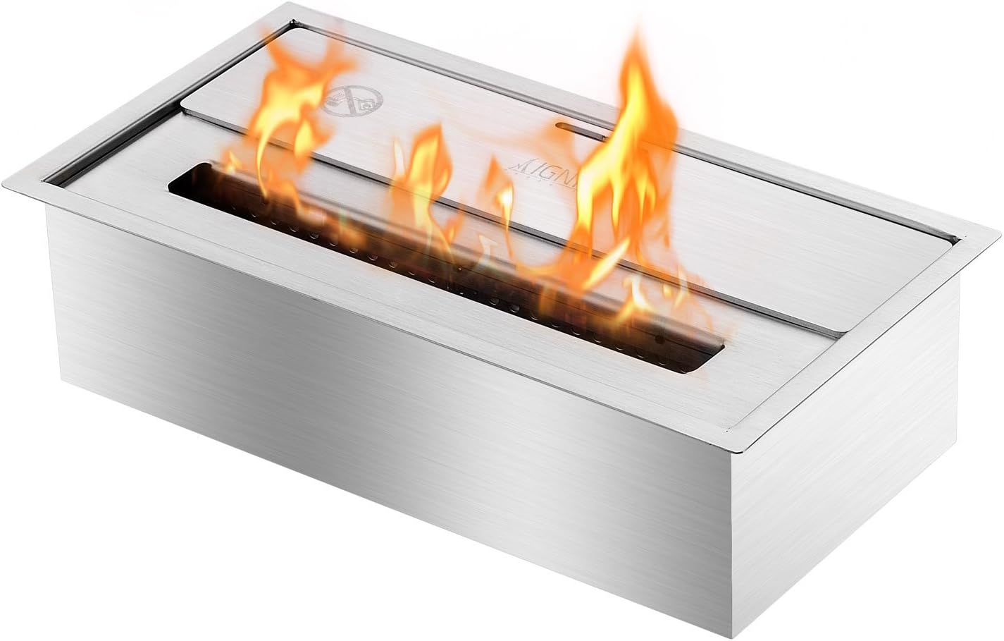 Bio Ethanol Burner - 14 Inch Ventless Fireplace Burner - Indoors - Ignis EHB1400